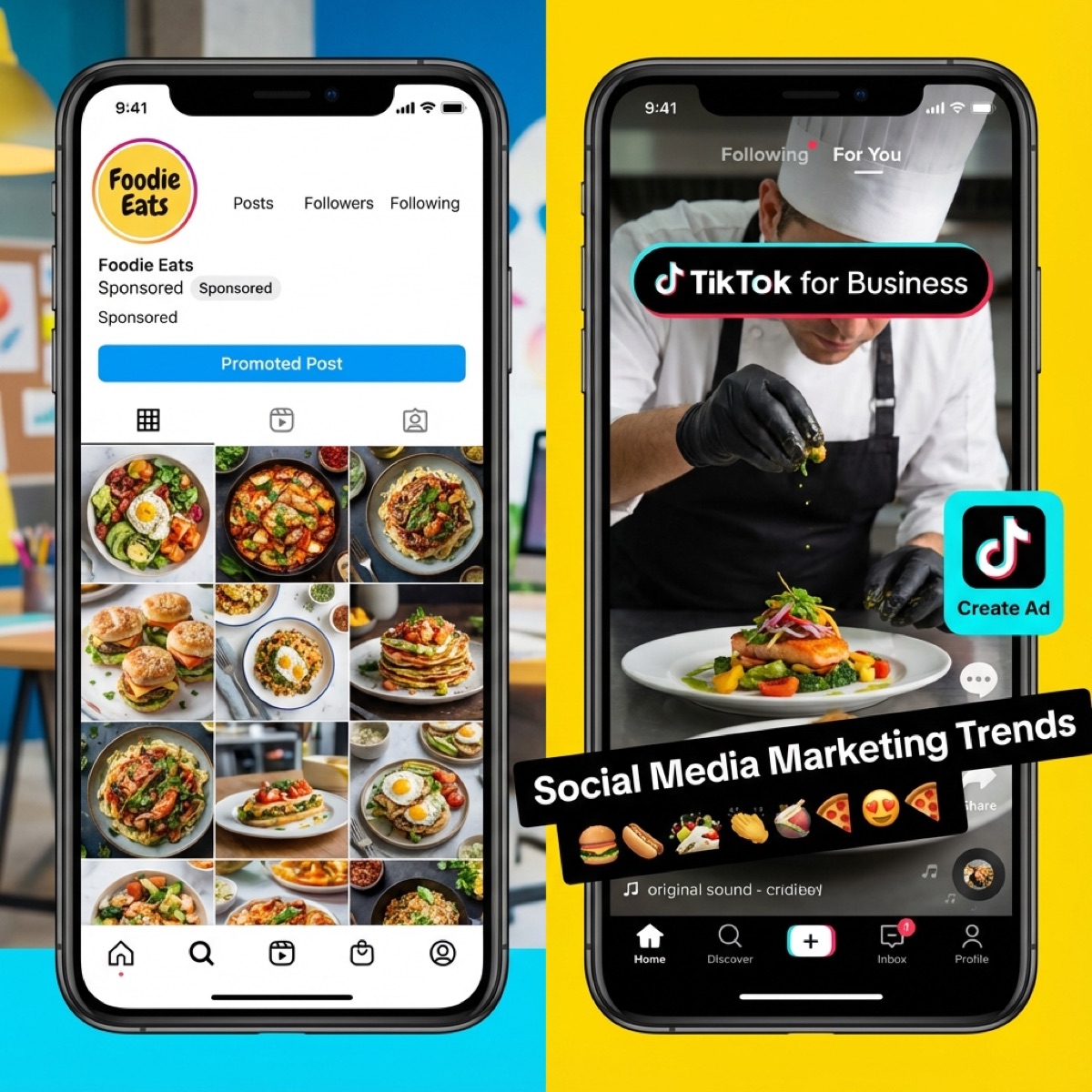 Instagram vs TikTok for Food Vendors: Which Platform Actually Gets You Bookings?