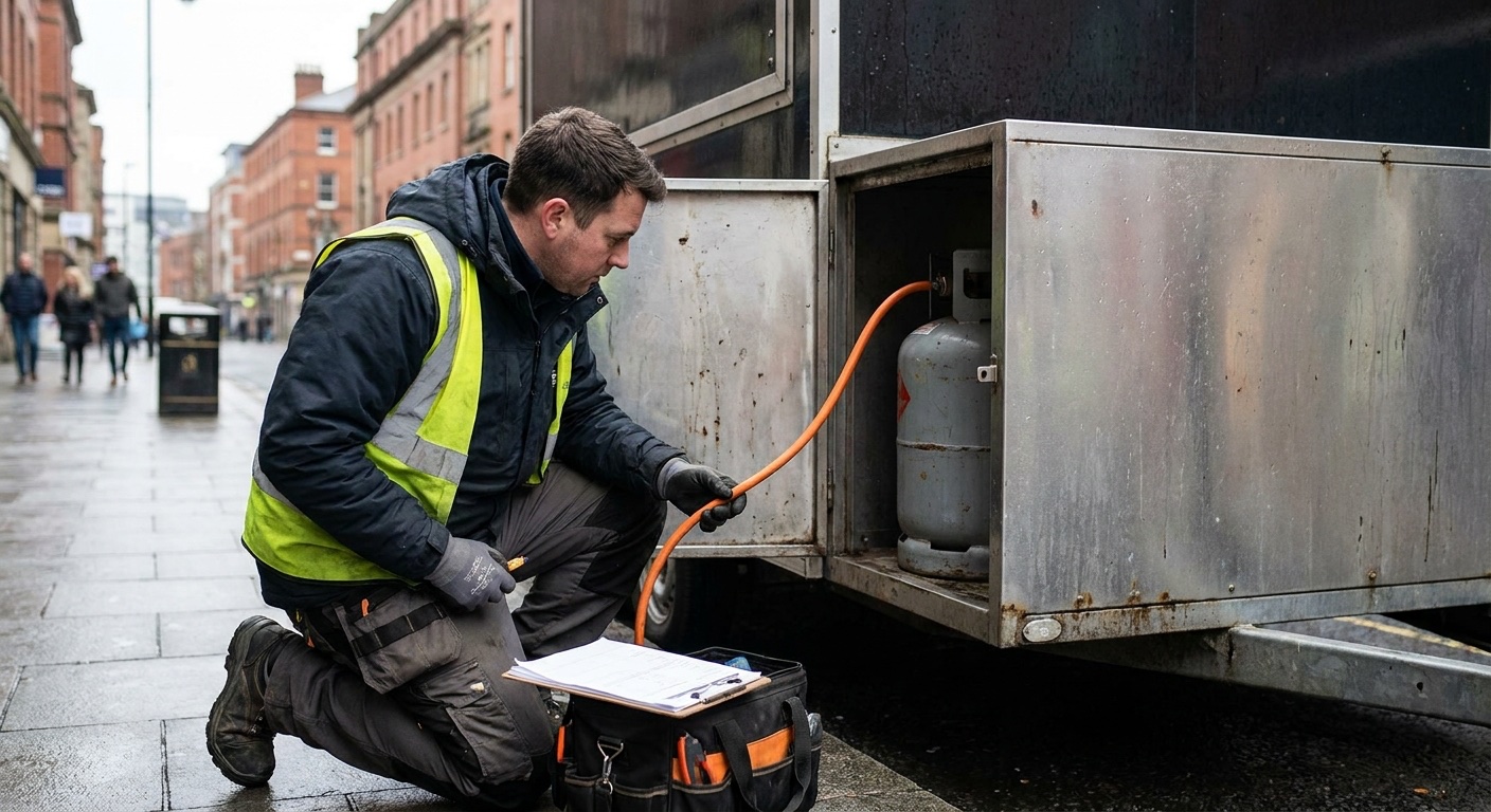 LPG and Gas Safety for Food Trucks: What the Engineer Actually Checks